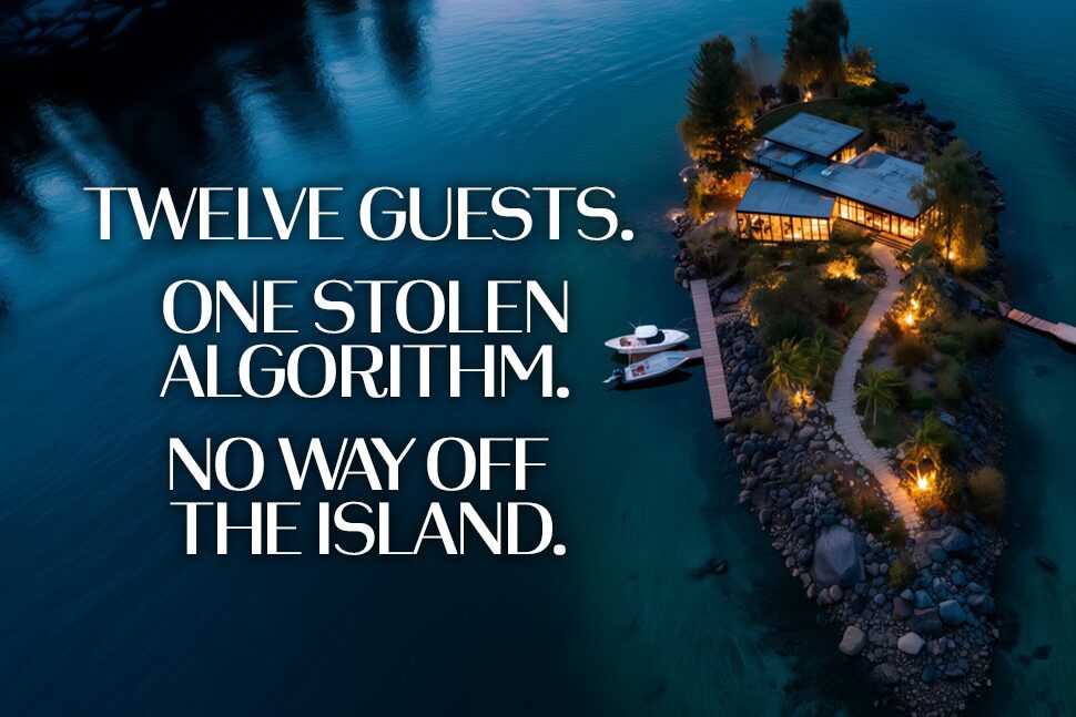 Twelve guests on a private island
